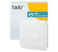 tado° Thermostat Intelligent Filaire X (2ᵉ gén.) | Économies d'énergie, Contrôle par appli et enceinte connectée (Alexa, Siri, Google), Batterie USB-C rechargeable