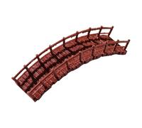 Tadoiooy Décorations de Jardin, 3,5x1.2x01 Arc Miniature Bridge Chinois Bonsai Figurine Plant Pot Decor