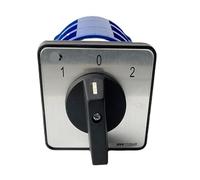 TADZKKIWM Commutateur à Came LW26-125A, Deux/Trois Positions, Changement Rotatif, Cadenas, contrôle de Puissance, LW28 YMW26GS(3P 12Terminals-102)