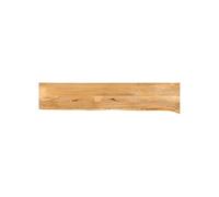 vidaXL Dessus de Table à Bord Vivant 160x30x2,5cm Bois Massif manguier
