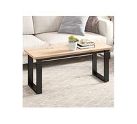 Tafelblad rechthoekig 110x40x2,5 cm massief grenenhout847432