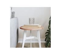vidaXL Dessus de Table, Plateau de Table de Remplacement, Dessus de Table Basse Salle de Séjour Intérieur, Ø30x1,5 cm Rond Bois Massif de Hêtre