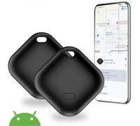 Tag Android, Localisateur D’Objets avec l'application Google Find Hub, Étanche Tracker Android Batterie Remplaçable Smart Tag pour Clés, Bagages, Sacs