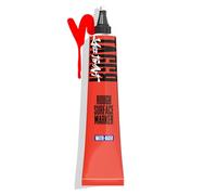 TAGGR Marqueur de surface rugueuse Graffiti Rouge - 50 ml Marqueur tube à base d'eau et permanent Marqueur de jour, marqueur de peinture, marqueur de peinture, pâte à signer