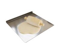 Tagliere In Acciaio Inossidabile Con Bordo | Grande Strumento Per Tritare Antiscivolo In Acciaio Inossidabile | Tagliere Da Appoggio | Per Pane Crudo Pasticceria Sushi Casa Ristorante