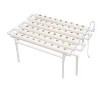 Tagtuell Kit de culture hydroponique, 54 sites, systèmes de culture de plantes sans terre avec pompe, systèmes hydroponiques, système de jardin pour maison, balcon, jardin, légumes de balcon