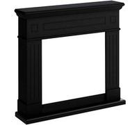 Tagu Fm462 Bl1 Couvercle De Cheminee Pour Insert Electrique Cadre En Bois Noir Noir G
