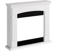 Tagu Fm463 Wh1 Cadre De Cheminee Helmi Pour Insert Electrique Cadre En Bois Blanc Blanc G