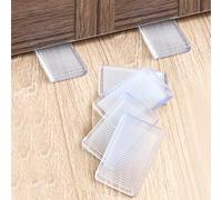 Tahikem Lot de 8 Cales de Table en Plastique Transparent, cale de Niveau pour Meubles de Maison, capacité de Poids extrême, résistantes aux intempéries, niveleurs pour Fixer Les planchers inégaux et