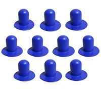 Taicols Lot de 10 Bouchon de Trou de Crépine de Pompe Bleu étendu | Filtre Bouchon Vidange Piscine Fiable Swimming Pool Plugs pour Piscine Hors Sol