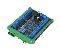 Taidda Carte D'extension PLC 16 Entrées 16 Sorties, Module de Télécommande RS485 Fiable pour Systèmes de sécurité Domestique 3,9 Pouces