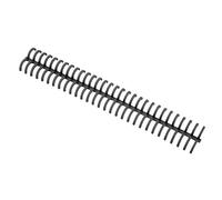 Taidda Ensemble de Bobines de Reliure en Spirale, 10 Pièces, Durables, Diamètre de 16mm, pour Tourner les Pages en Douceur dans la Bibliothèque de Salle de e Bureau (BLACK)
