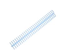Taidda Ensemble de Bobines de Reliure en Spirale, 10 Pièces, Durables, Diamètre de 16mm, pour Tourner les Pages en Douceur dans la Bibliothèque de Salle de e Bureau (bleu clair)