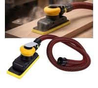 Taidda Ponceuse Pneumatique Ponceuse Orbitale Sous Vide en Aluminium 10000 Tr/min 1 8 Pouces Extraction de Poussière Course de 3 Mm pour le Polissage du Bois et du Métal Ateliers