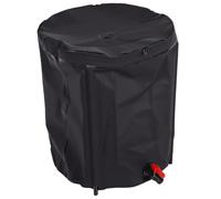 Taidda Réservoir de Récupération D'eau de Pluie 53 Gallons Pliable 0,6 Mm | Capteur de Pluie, Tissage en PVC à Trois Couches, Filtre à Débris de 5 Mm, Robinet scellé, Descente Pluviale, Raccord de