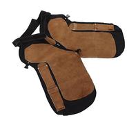 Taidda Tablier de Maréchal-ferrant de Poche à 4 Couteaux, Chap en Cuir Professionnel pour Ferrure à Cheval, Matériau en Cuir de Vache Véritable Durable, Accès Facile avec 2 Aimants, Protection