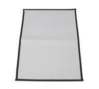 Taidda Tapis de Gril Ignifuge à Haute Température, Tapis de Foyer carré Multifonctionnel pour Le Camping et Les Patios, Tissu en Fibre de Verre Enduit de Silicone 1x (Gray #12)