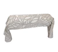 Taie de traversin 140x43 cm 100% coton lavé SERENA Beige écru