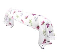 Taie de traversin 140x43 cm 100% coton PRETTY blanc