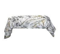 Taie de traversin 140x43 cm coton SUMATRA gris Fusain