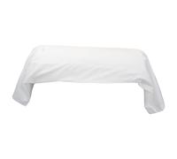 Taie de traversin 140x43 cm satin de coton GRAND HÔTEL blanc