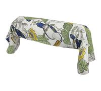 Taie de traversin 200x43 cm 100% coton TOCO vert