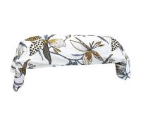 Taie de traversin 200x43 cm en 100% coton PÉNÉLOPE beige Silice