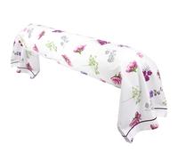 Taie de traversin 240x43 cm 100% coton PRETTY blanc