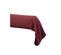 AltoBuy OUREA - Taie de Traversin 43x185cm Gaze de Coton Lie de Vin