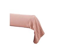 AltoBuy OUREA - Taie de Traversin 43x185cm Gaze de Coton Rose Peche