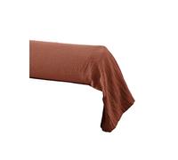 AltoBuy OUREA - Taie de Traversin 43x185cm Gaze de Coton Terracotta