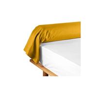 Taie de traversin 85x185 cm - 100% coton Jaune