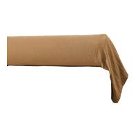 Taie de traversin 85x185 cm Gaze de coton Camel