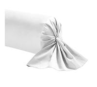 Taie de traversin Blanche 100% Coton Biologique 140 cm