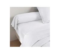 Taie de traversin coton percale Blanc 160 cm - - MORPHEE