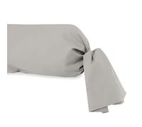 Taie De Traversin En Coton 57 Fils 45x135 Cm Uni Lin, Par Soleil D'ocre