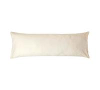 Taie de Traversin - HOMESCAPES - Crème - 50 x 140 cm - Coton 200 fils - Hypoallergénique