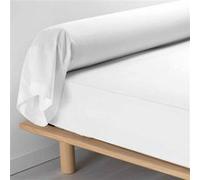 Taie de Traversin "Percaline" 85x185cm Blanc Blanc G