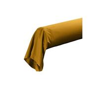 Taie de Traversin "Percaline" 85x185cm Curry