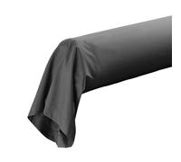 Taie de Traversin Percaline 85x185cm Gris Acier