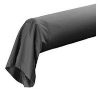 Douceur d'Intérieur – Taie de traversin Percaline – Percale de coton 85 x 185 cm – Acier