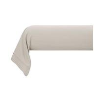 Taie de traversin Prestige 100% Satin de Coton Peigné 120 Fils/cm² Coton Pur (Sable)