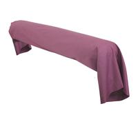 Taie de traversin uni 230X43 cm coton ALTO Raisin
