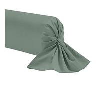 Taie de traversin Vert de Gris 100% Coton 90 cm