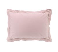 Taie d'oreiller 50 x 70 cm en percale uni 78 fils percaline Rose