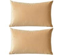 Taie D'oreiller 50x70 Cm Velours Rectangle,Taie Oreiller 40x60/40x70 Housse D Oreiller Lavable Fermeture Éclair Lot De 2 Throw Pillow Covers Pour Housse De Coussin Canapé Lits ( Color : #21 , Size : 4