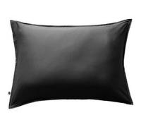 Taie d'Oreiller 50x70cm 100 % Viscose de Bambou Noire - DALIA -