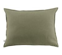 Taie d'Oreiller 50x70cm Flanelle de Coton Coloris Romarin - HEDDA - ALTOBUY Vert G