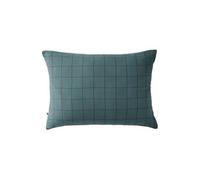 Taie d'Oreiller 50x70cm Gaze de Coton Canard à Grands Carreaux - OUREA MOTIF -