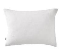 Taie d'Oreiller 50x70cm Gaze de Coton Chantilly à Fleurs Ajourées - OUREA MOTIF - ALTOBUY Blanc G